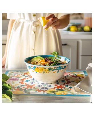 Bol pentru salata, 22 cm, Flower&Lemon - GUZZINI 